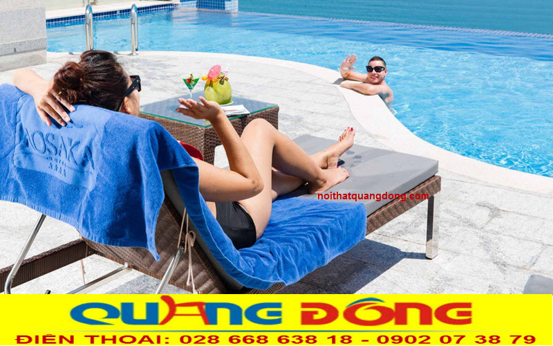 Ghế hồ bơi nhựa giả m&acirc;y QD-254 cho du kh&aacute;ch những gi&acirc;u ph&uacute;t thư gi&atilde;n, sự h&agrave;i l&ograve;ng tuyệt đối về chất lượng sản phẩm.