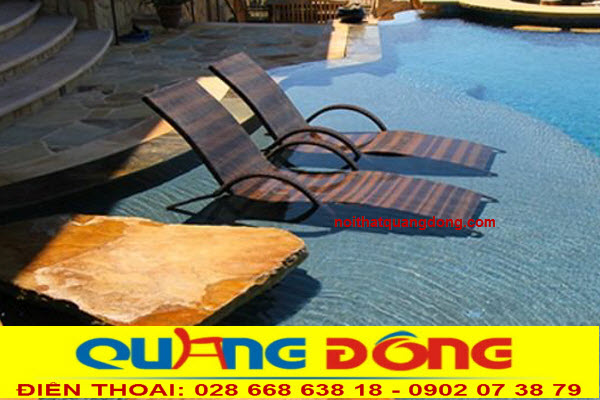 Ghế hồ bơi QD-1237 phần khung chống gỉ s&eacute;t c&oacute; thể sử dụng cho hồ ngo&agrave;i trời, s&aacute;t biển b&atilde;i biển.