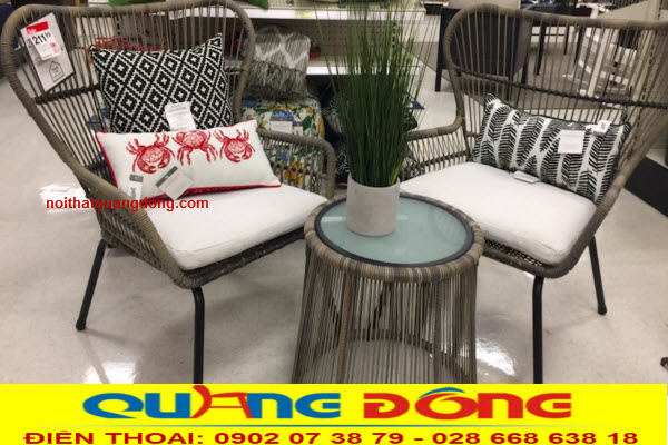 Chỉ có bàn ghế giả mây mới có thể mang đến cho bạn những điều này.