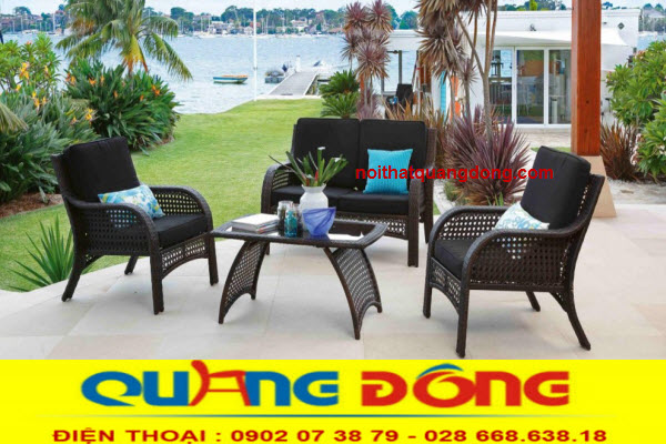 Không quá khó để mua bàn ghế giả mây vừa rẻ, vừa đẹp