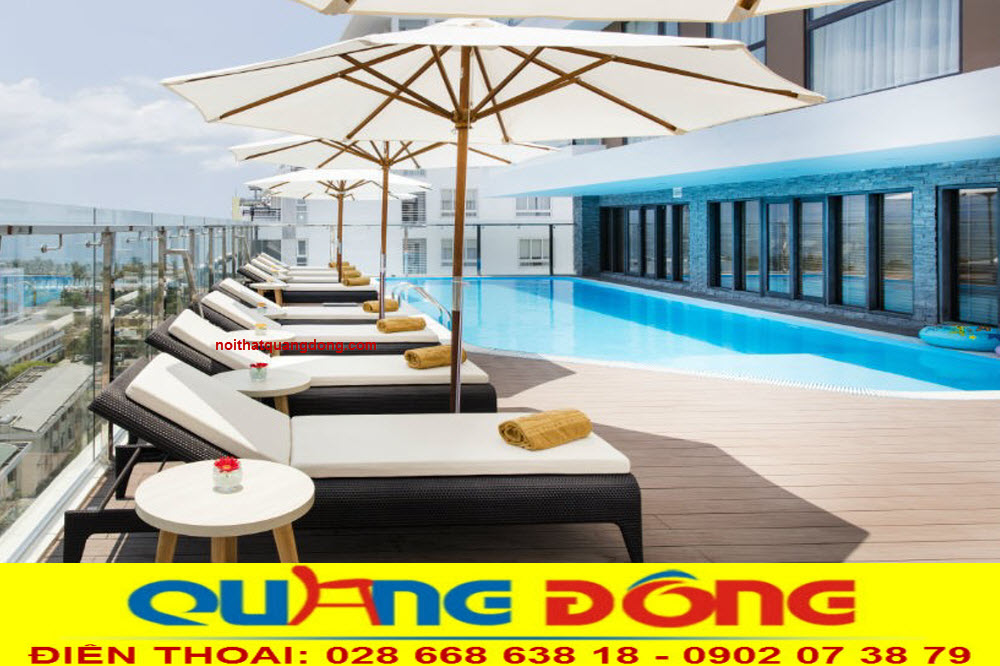 Những mẫu ghế nằm hồ bơi siêu hot trong năm 2018