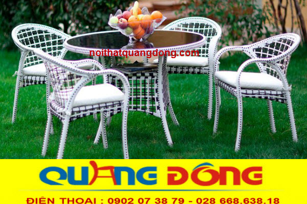 Những sai lầm mà bạn hay mắc phải khi mua bàn ghế café giả mây