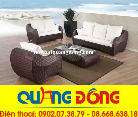 Sofa mây nhựa đúng chuẩn cho nhà đẹp
