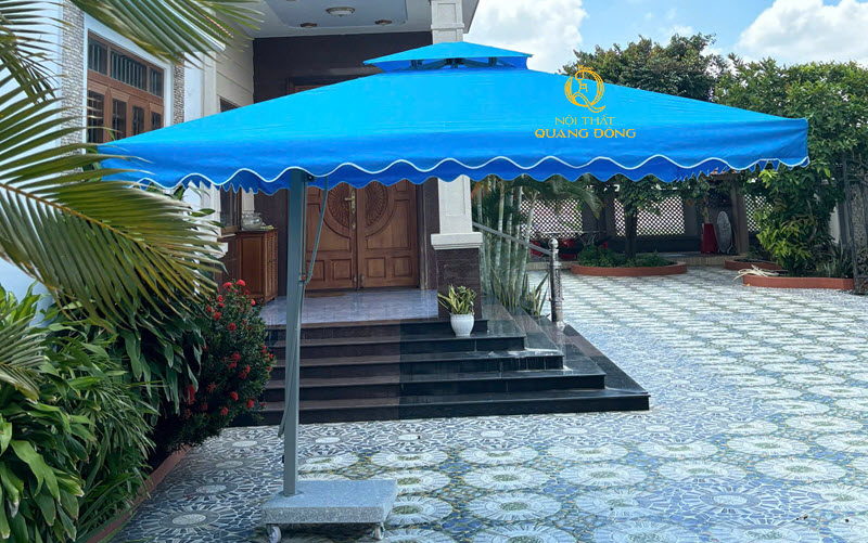 Dù lệch tâm vuông 3.5m