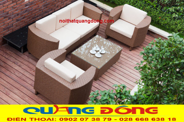 Sofa giả mây QD-639|Sofa phòng khách|sofa ngoài trời Mẫu sofa giả mây QD-639 được đan mây may nhựa màu nâu đồng đẹp mắt, thiết kế đẹp, chất lượng co không gian phòng khách, ngoài trời.